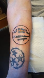 Wateetons Wilde Weekend tattoo