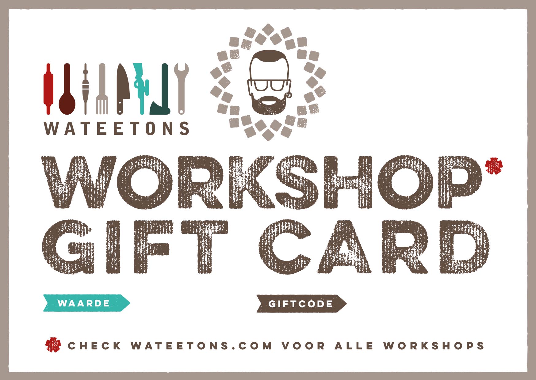 Wateetons Workshop digitale cadeaubon